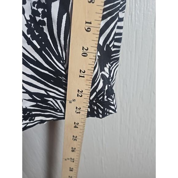 Tropical Capri Floral Plus 24 Lane Bryant Pants Vacation Office Holiday Chic - Picture 6 of 10